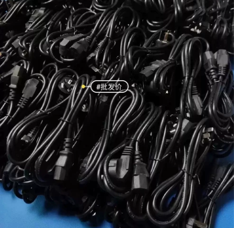 电脑电源线一拖二1.8米电脑主机显示器供电...