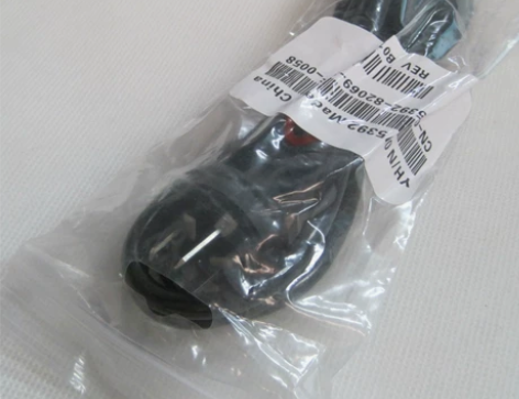 直插型电脑电源线台式机三芯显示器主机品字单...