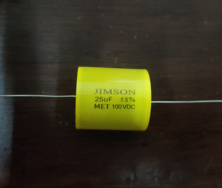 JIMSON 智新 轴向电容 25UF10...