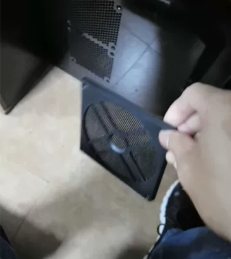 Tt机箱风扇磁吸式防尘网，电脑机箱12cm...