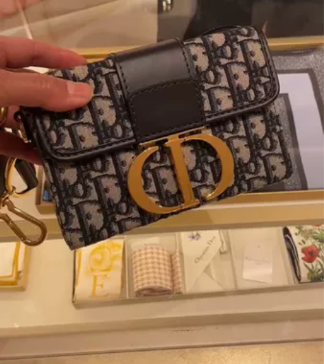 迪奥老花小号box，全新未使用，超实用 感...