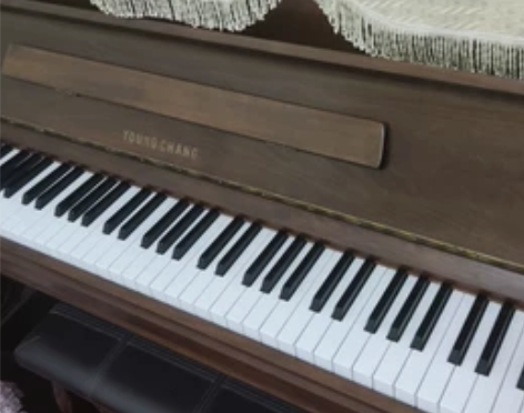 韩国原装进口二手英昌钢琴,型号U-Y121...