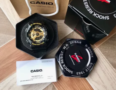 全新卡西欧经典黑金色 还剩最后一块感兴趣的...