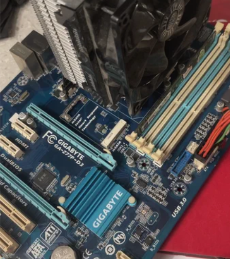 可能坏掉的技嘉z77开机风扇转几圈就停了，...