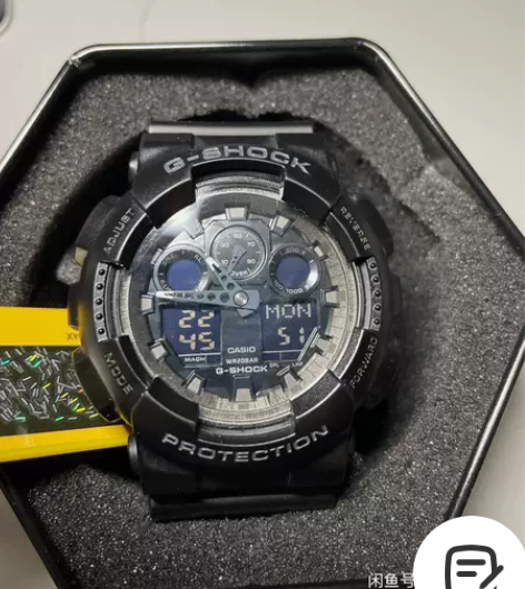 【已验货】卡西欧ga100黑武士 该宝贝鉴...