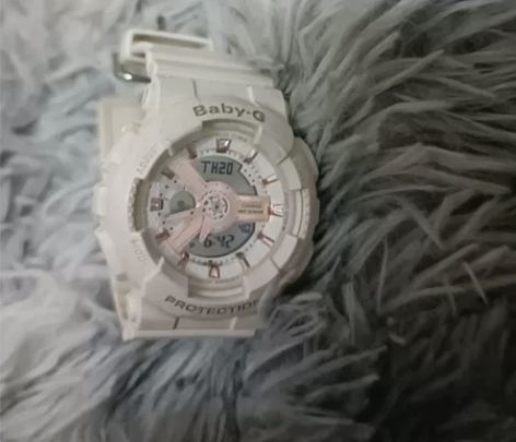 Casio/卡西欧 baby-g白玫瑰金，...