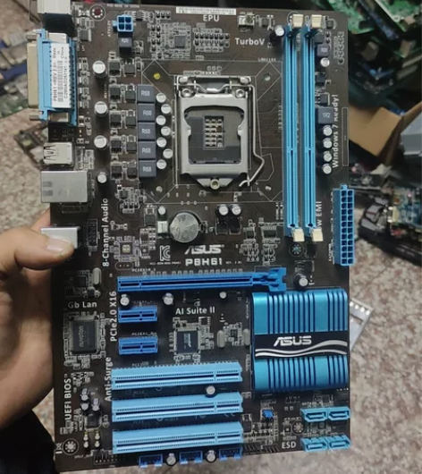 华硕P8H61 1155针 P61大板 独...