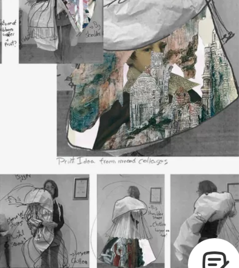 作品集 服装草图效果图 款式图 版面设计 ...