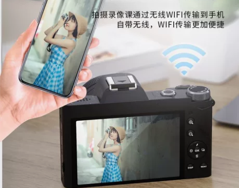 数码照相机中学生入门级4K单反微单小型cc...