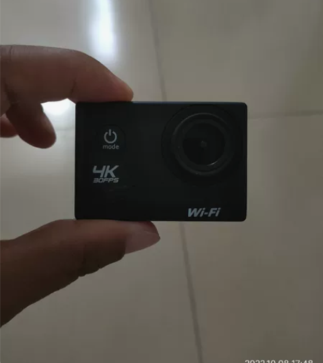 运动相机，10.2号才买，只用了一次，效果...
