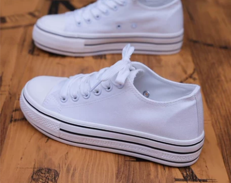 环球小码女鞋34帆布鞋春季2022年新款春...