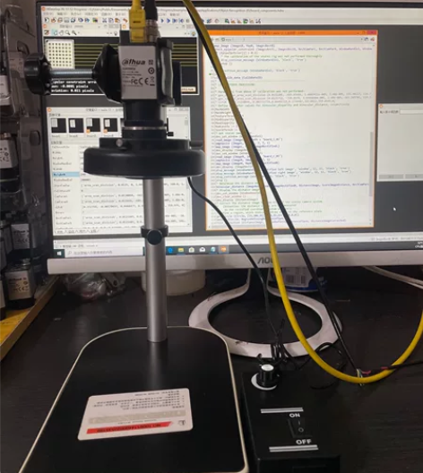 整套视觉学习系统大华工业相机600W像素。...