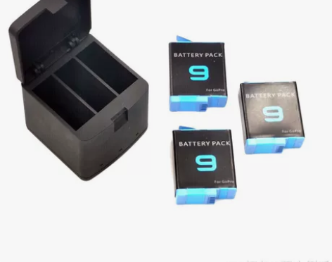 gopro9全解码电池双充充电器套装   ...