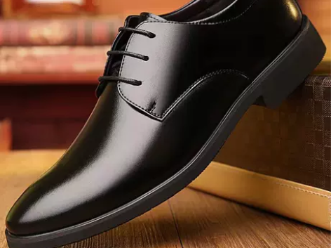 春秋青年英伦休闲商务正装皮鞋婚鞋内软底鞋软...