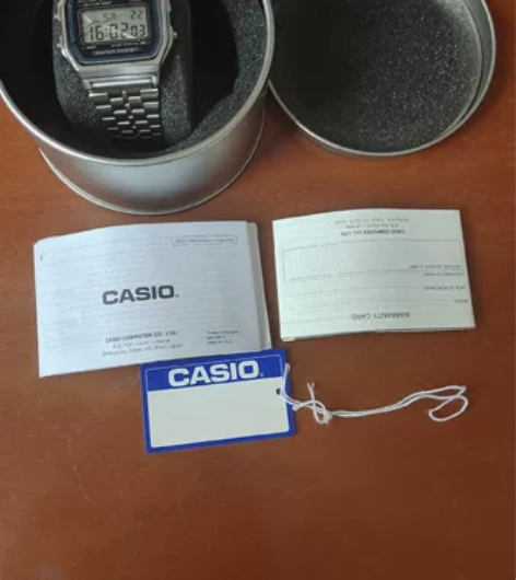 卡西欧a159w 才买了没一个月，屏幕被侄...