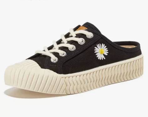 飞跃小雏菊半拖  38码数，穿过一两次 感...