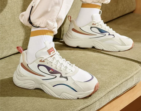 FILA FUSION斐乐潮牌女鞋跑步鞋2...