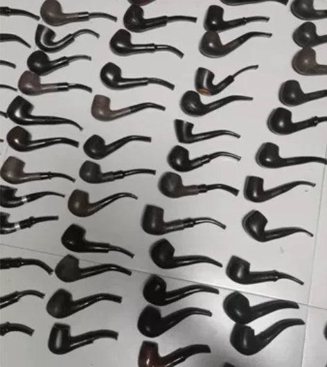 清楚清仓大处理价格优惠便宜实木檀木烟斗仓库...