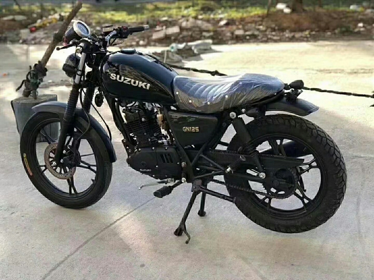 铃木复古125cc，整车非常完美，动力免检...