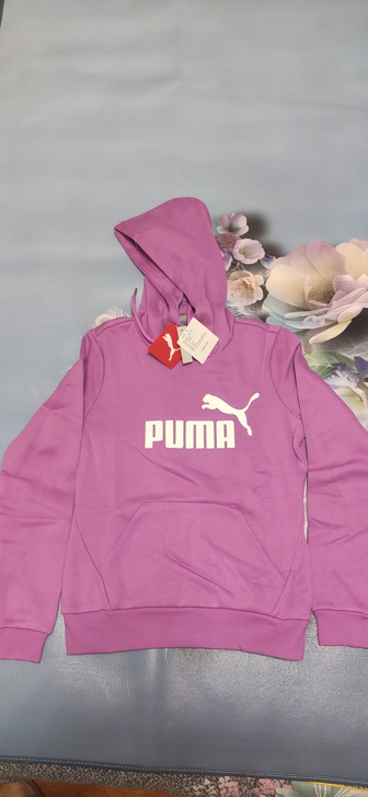 PUMA彪马卫衣女装运动服休闲服加绒连帽套...