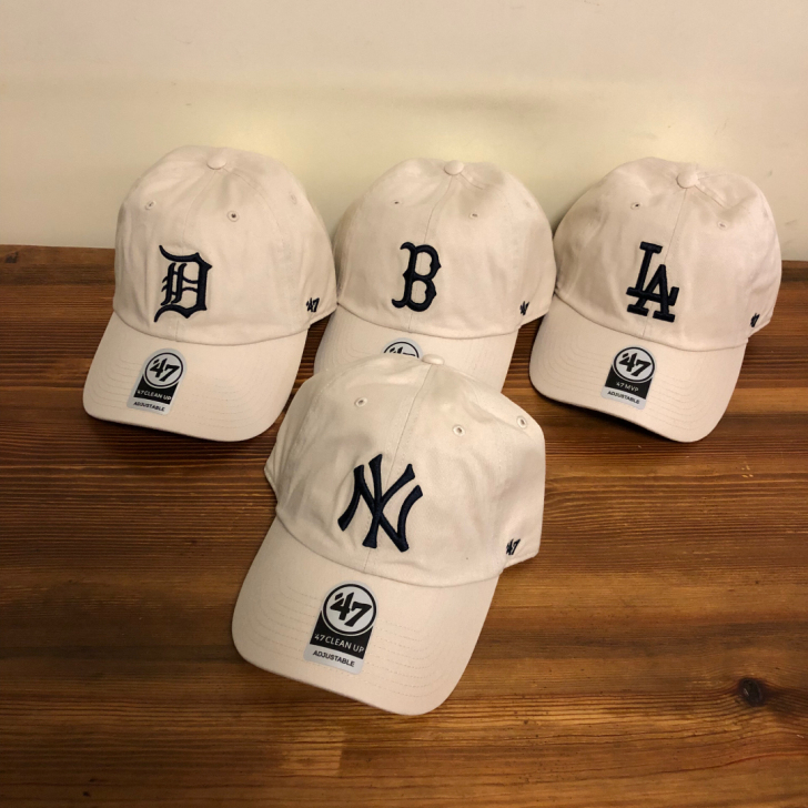 47brand X MLB美职棒米色软顶鸭...