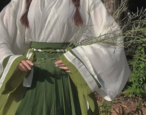 青衫吟原创汉服女【素谋】晋制交领齐腰一片式...