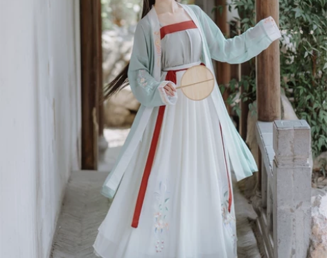 茗月萱 汉服 芙蓉  宋制2个套装=四件套...