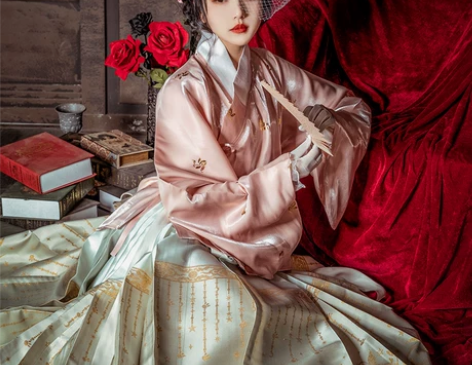 都城南庄汉服韶华赋歌短衫夏季薄款明制汉服白...