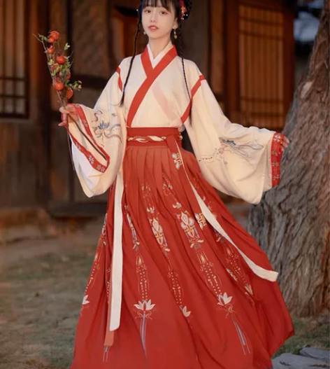 艺缕旗舰店原创汉服闲置出 S码 4.5米摆...