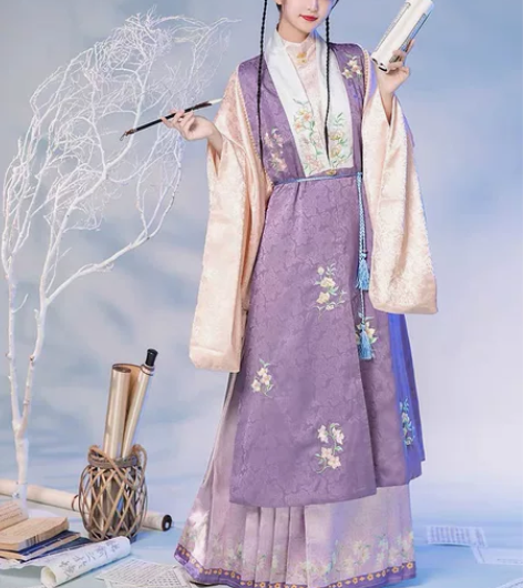 【汉服出租】柒邑原创汉服女【西楼月】明制立...