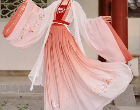 劲合汉服女中国风【牡丹记】齐胸齐腰襦裙正品...