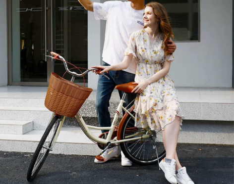 【改行 甩 甩 甩】自行车女通勤上班单车代...