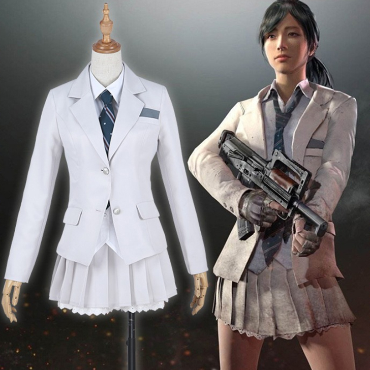 多肉君 绝地求生女cos服  吃鸡套服女生...