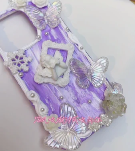 手机壳/手机套/手机保护套巴洛克奶油胶手机...