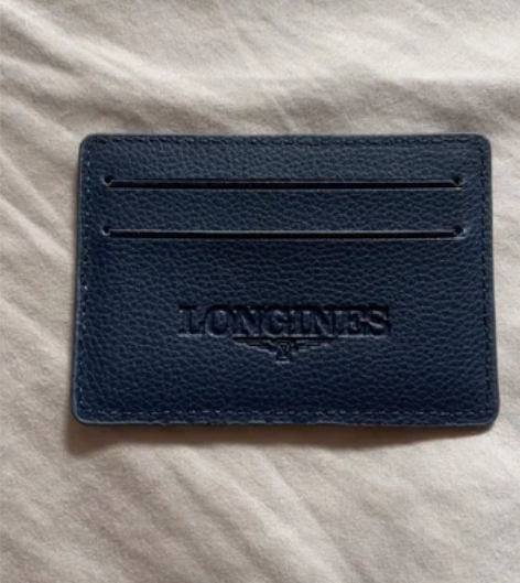 全新浪琴卡包。买手表的会员礼品。全新正品!...