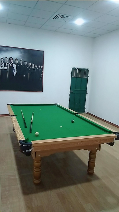 【低价，全新急售】台球桌黑八家庭公司标准成...