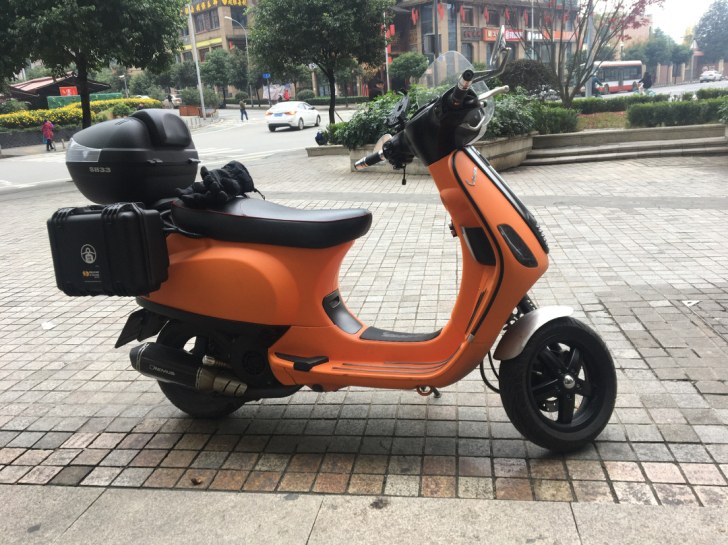 vespa 维斯帕 150 派力肯边箱套件