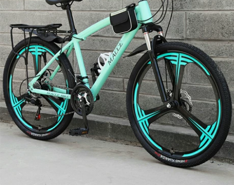 处理网红越野变速山地自行车24/26英寸成...