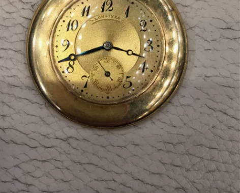 18K浪琴怀表走时一切正常 感兴趣的话点“...