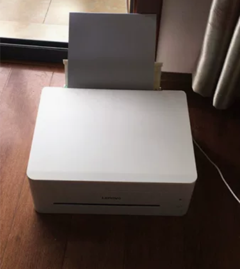 联想小巧激光打印机，支持电脑连接，打印复印...