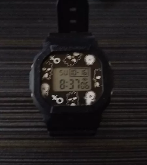 正港夜光涂鸦防水手表，ZGH—8611-E...