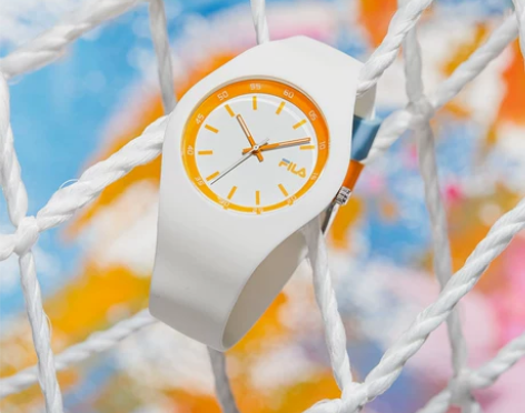 {专属}FILA斐乐手表男女情侣学生硅胶运...