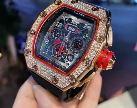 查理德非机械手表男氚气高档帅气男表米勒镶