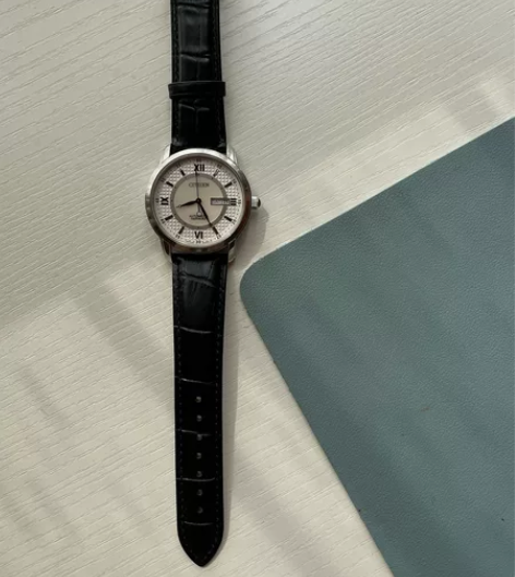 无P图，ipone原相机拍摄 男士西铁城手...