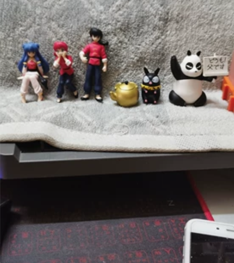 乱马手办景品扭蛋挂饰钥匙扣玩具模型一套,二...