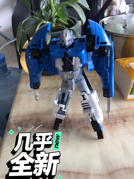 名创优品miniso合金变形摩托车直升飞机...