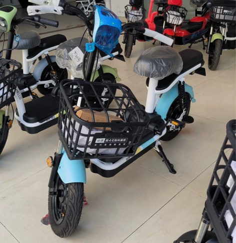哈啰智能电动车不是二手电动车全新车48v1...