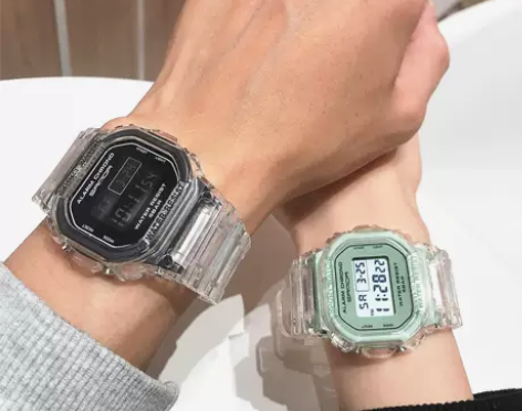 独角兽防水情侣表ins风多功能电子手表女潮...