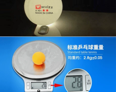 正品乒乓球三星级比赛训练用耐打球40+新材...