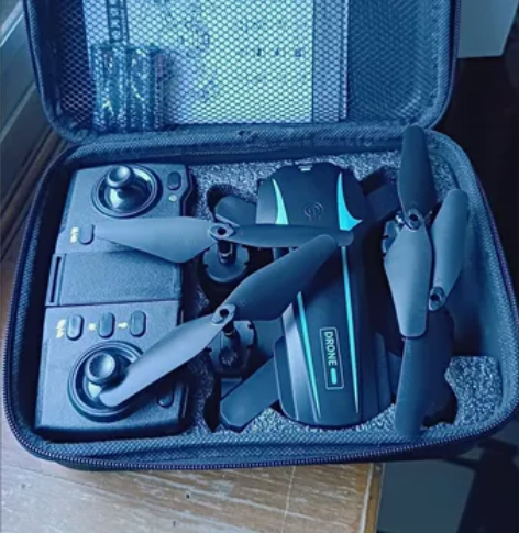 无人机航拍充电高清超长续航折叠飞行器智能避...